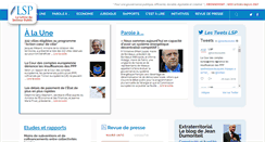 Desktop Screenshot of lalettredusecteurpublic.fr
